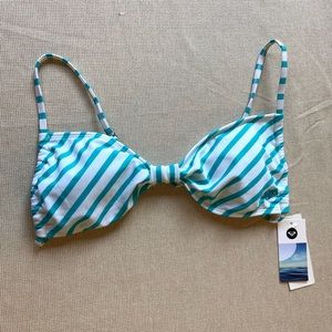 NWT Roxy Swim women’s bikini top Large